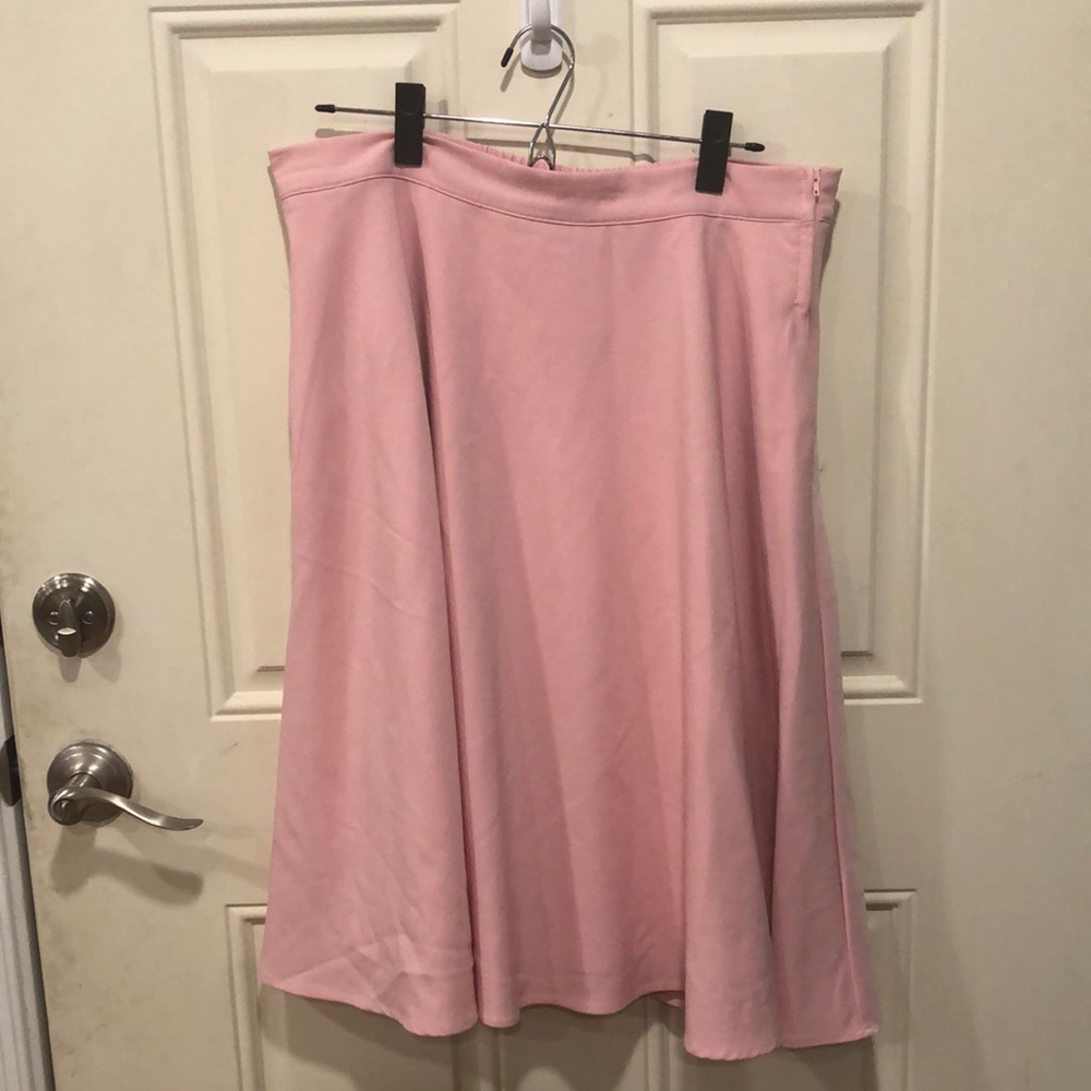 ModCloth sway this way pink skirt